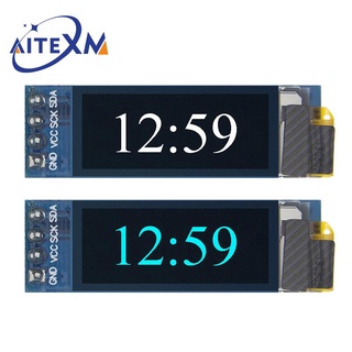 Mô đun màn hình oled 0.91 inch 0.91 chất lượng cao" mô-đun hiển thị màn hình led lcd 128x32 oled trắng / xanh dương cho ardunio