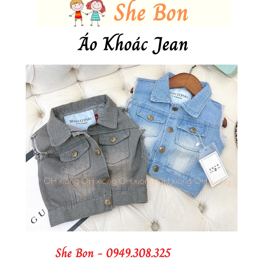 Áo Bò Ba Lỗ Gile Túi Hộp Siêu Ngầu Bé Trai AT2300 Diện Tết - She Bon