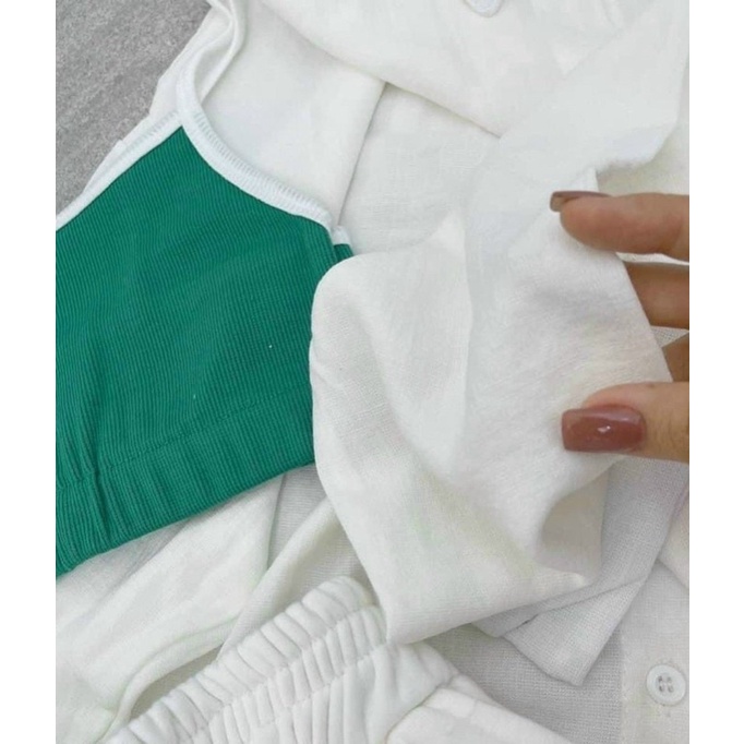 Set 3 món áo xanh - Chitchittsore