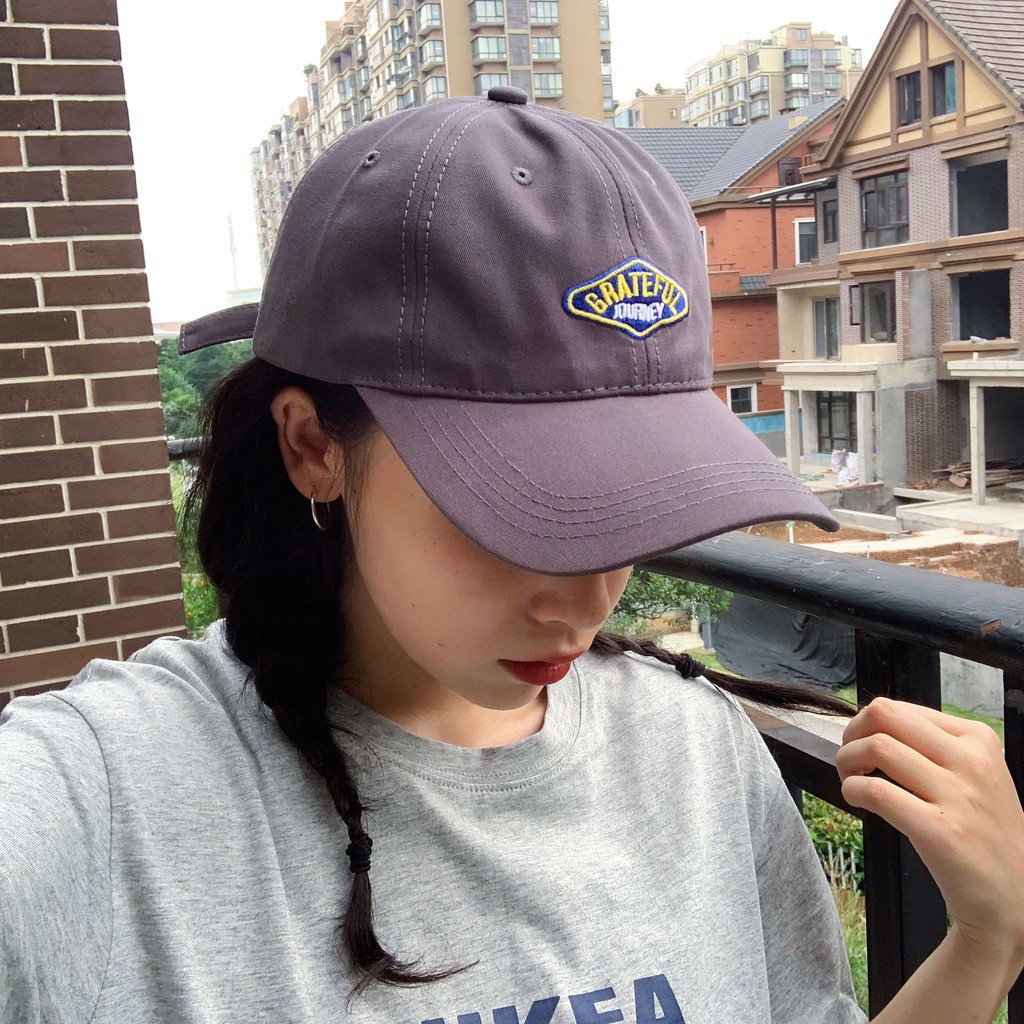 Mũ Lưỡi Trai Thêu Chữ Phong Cách Hip Hop Hàn Quốc Thời Trang Cho Nam Và Nữ