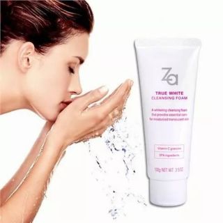 Sữa rửa mặt trắng da Za True White Cleansing Foam