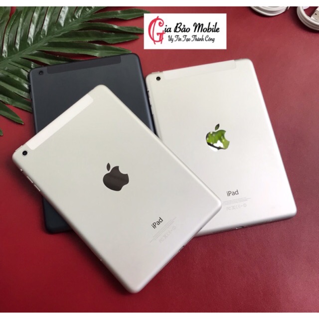 Máy Tính Bảng IPad Mini 1 - 16G/32/64Gb (Wifi+4G) Chính Hãng, Zin Đẹp 99%