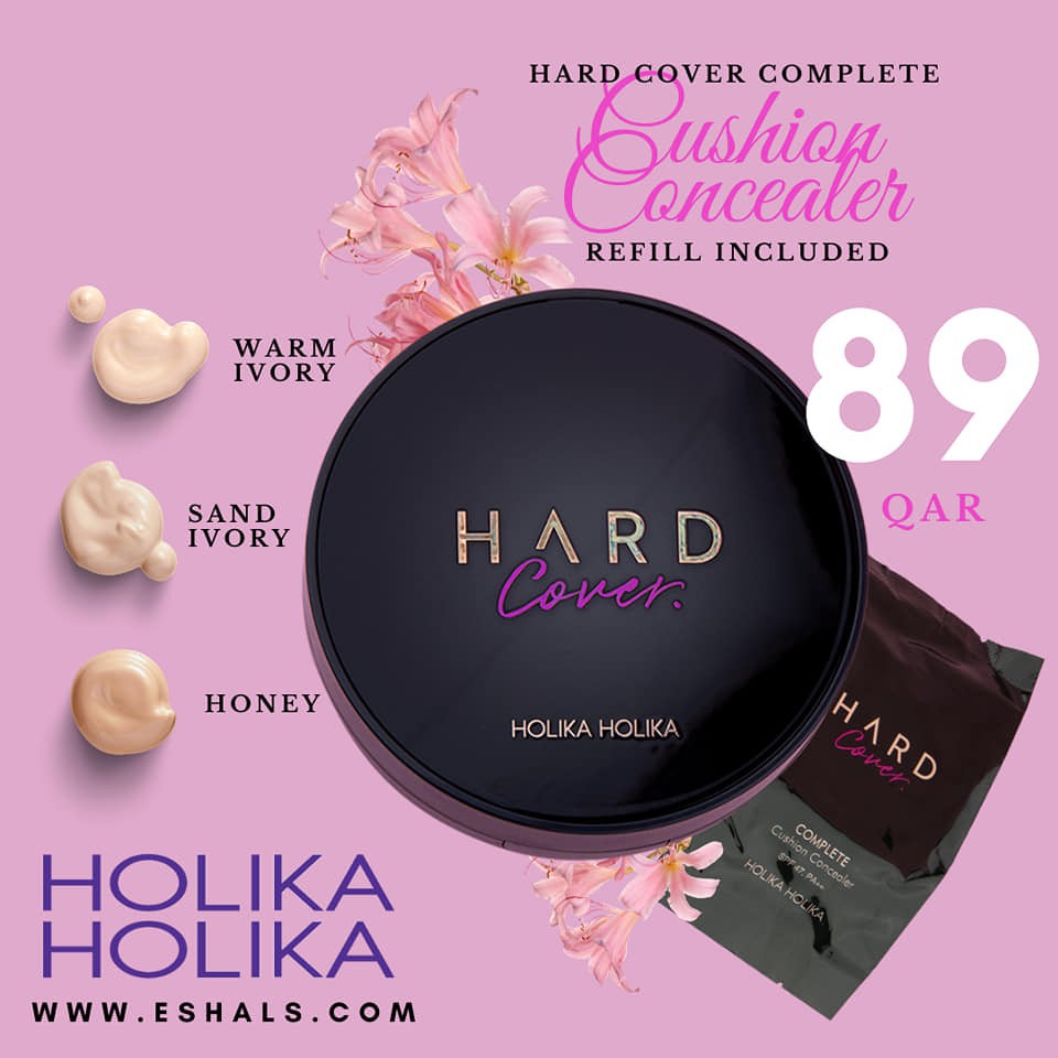 Phấn nước hiệu chỉnh khuyết điểm, dưỡng da Holika Holika Hard Cover Complete Cushion Concealer | BigBuy360 - bigbuy360.vn