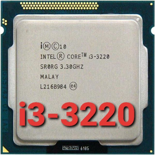 core i3-3220