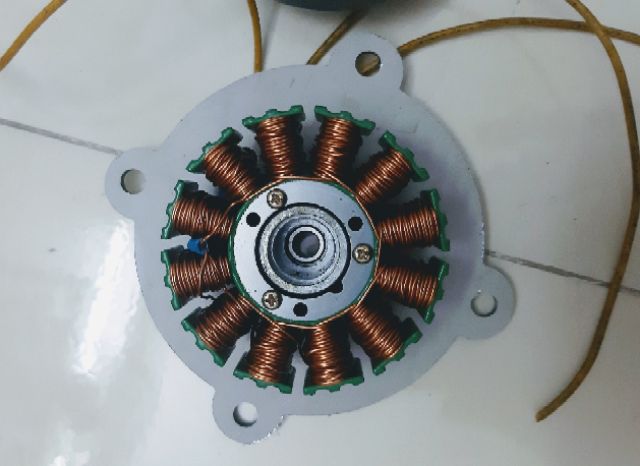 Motor bldc chạy mạch ngoài 12-24v
