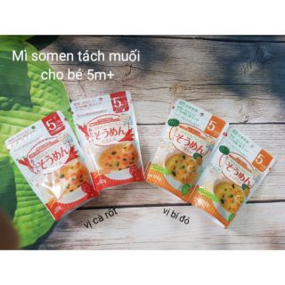 Mì somen tách muối Hakubaku cho bé từ 5m+