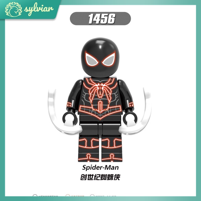 Mô Hình Đồ Chơi Lắp Ráp Nhân Vật Siêu Anh Hùng Người Nhện Bằng Nhựa