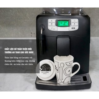 Ly sứ có nắp Lock&Lock 370ml
