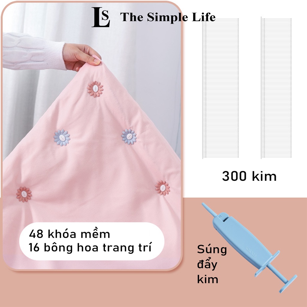 Dụng cụ cố định ga giường, kim silicone cố định ga giường chống trượt, xê dịch, không cần đục lỗ cao cấp [CHÍNH HÃNG]