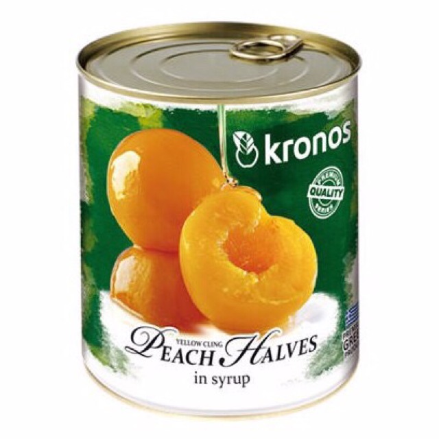 Đào ngâm kronos 820g