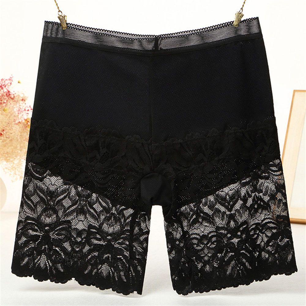 Quần Short An Toàn Eo Cao Bằng Lụa Mát In Hoa Thời Trang Mùa Hè Phong Cách Hàn Quốc Dành Cho Nữ