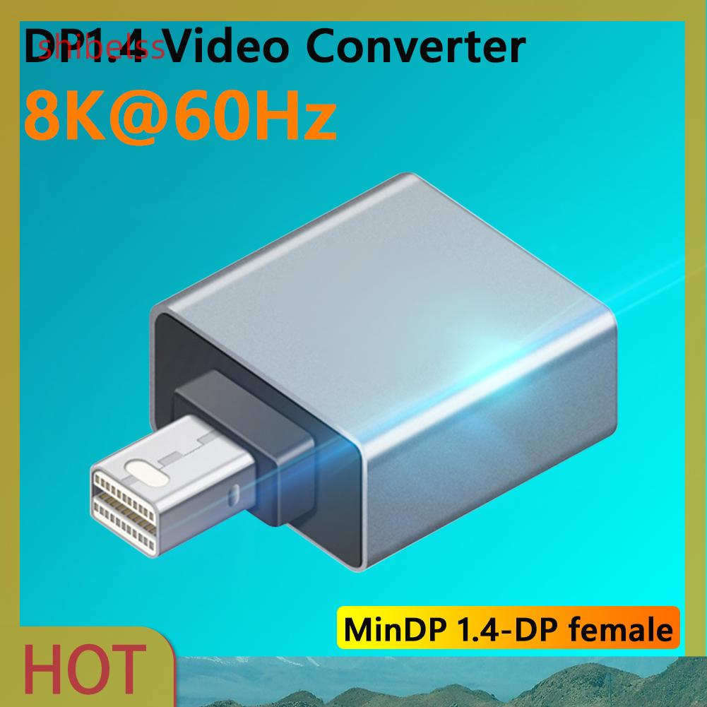 Đầu Chuyển Đổi Dp 1.4 Sang Dp Mini Dp 8k Cho Màn Hình Laptop