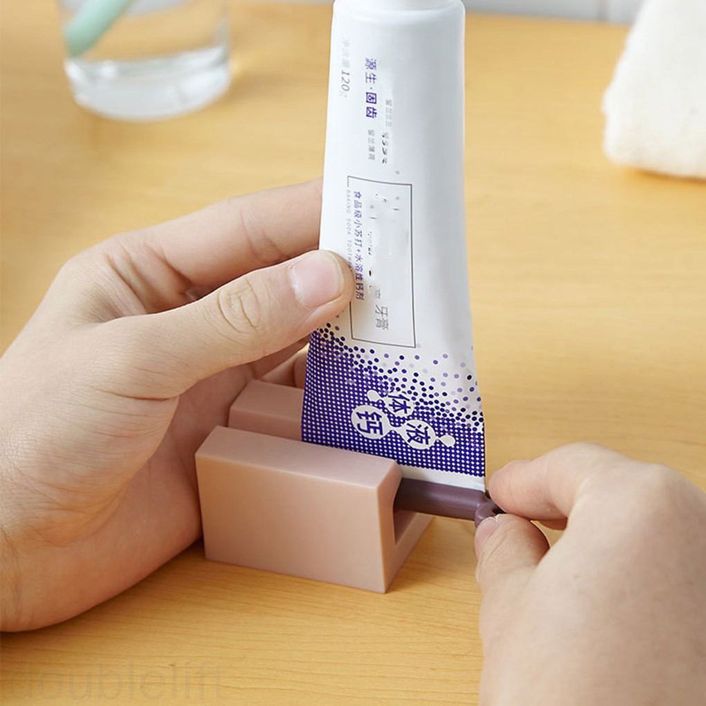 Dụng cụ nặn tuýp kem đánh răng đa năng bằng silicon