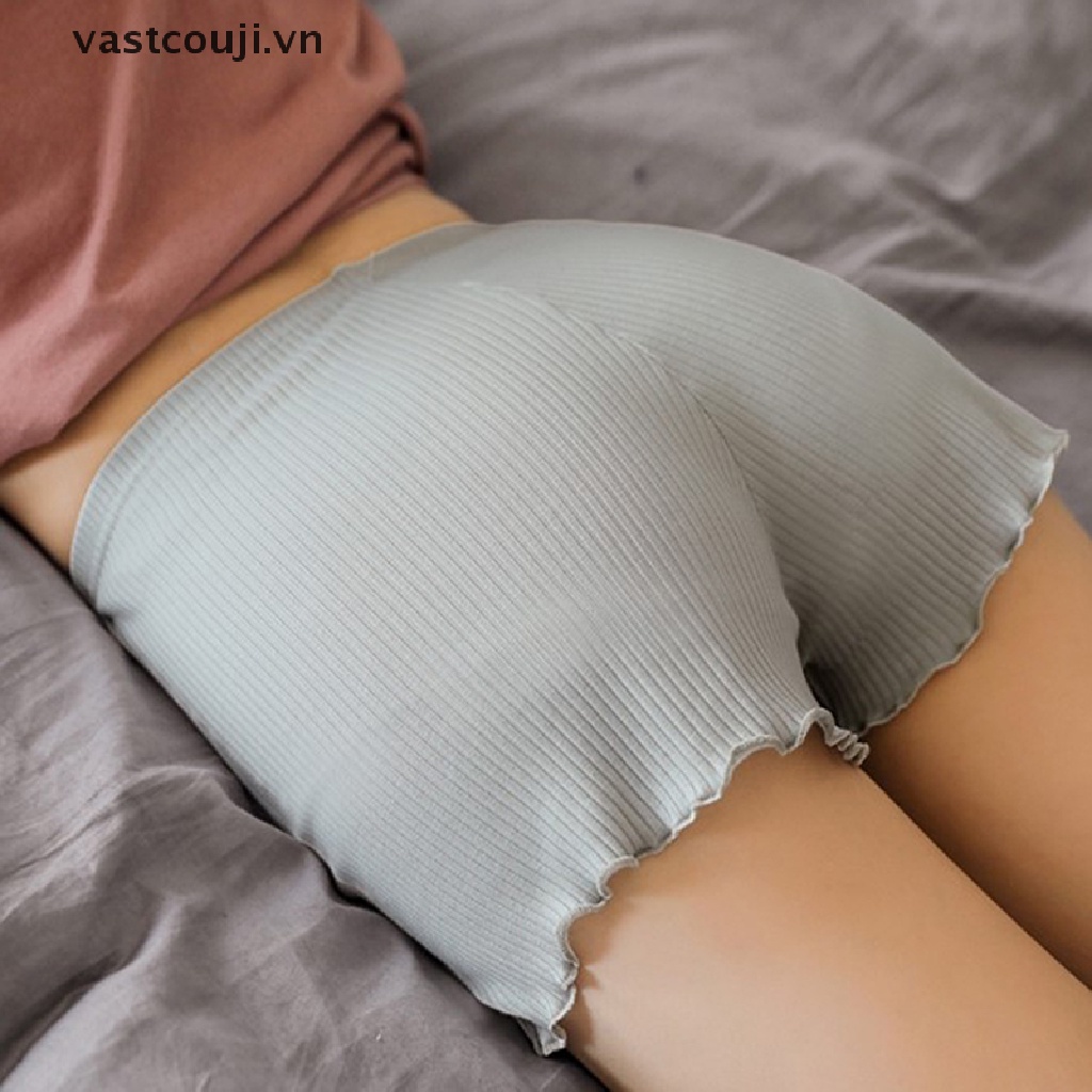Quần Lót Co Giãn Không Đường May Họa Tiết Kẻ Sọc Cho Nữ