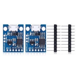 2 linh kiện bảng mạch ATTINY85 Micro USB cho Arduino IDE 1.0 + ( osx / Linux )