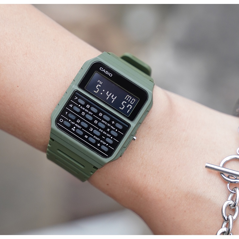 Đồng hồ Nam Casio CASIO CA-53WF, đồng hồ chính hãng, databank mặt máy tính