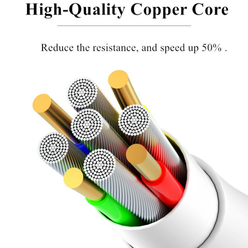 Dây Cáp Sạc USB Nhanh Cho IPhone 7 8 Plus X XS Max XR 5 5S SE 6 6S Plus IPad