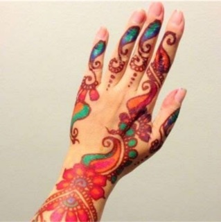 Mực săm henna Ấn Độ (các màu)