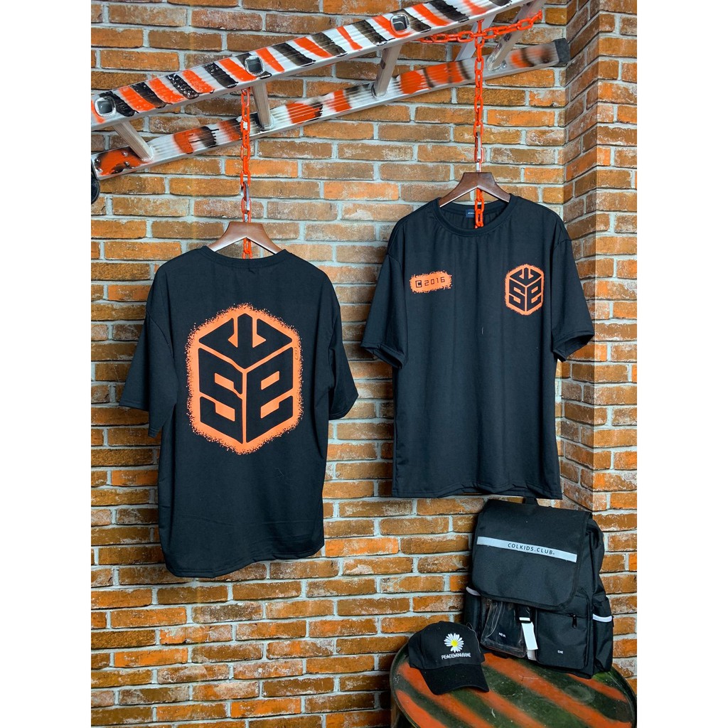 Áo thun unisex form rộng vải dày mịn cotton | BigBuy360 - bigbuy360.vn