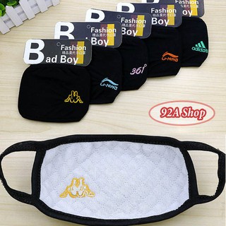 KHẨU TRANG NAM MẦU ĐEN MS01