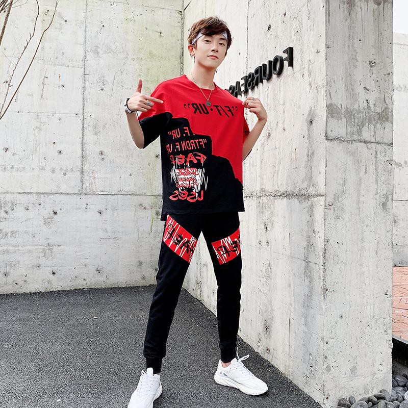 Bộ Quần Áo Thun Nam Dài Tay F/T.UR Phong Cách Sành Điệu Zenkonam MEN QA 042C R