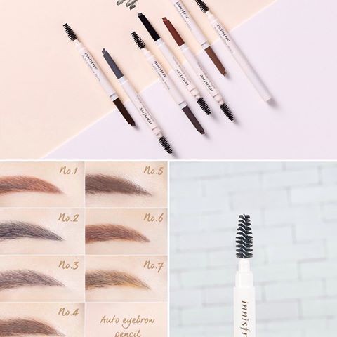 Chì kẻ mày Auto EyeBrow Pencil về hàng SALE 50% (Bill mua ảnh bên cạnh)