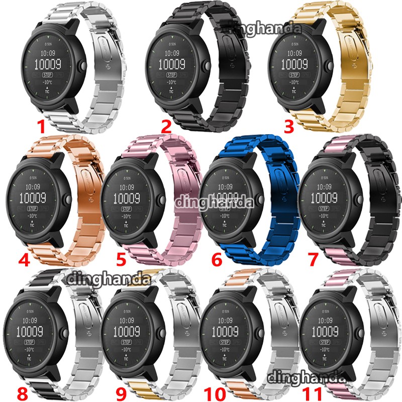 Premium Stainless Steel Bracelet Band Strap for Ticwatch E Smart Watch
