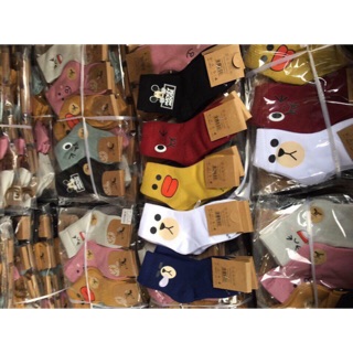 Tất trẻ em từ 3-6t. Chất liệu cotton mềm mịn đẹp nhất trong số tất trẻ em em từng bán ạ. 150k/ set 10 đôi