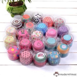 Set 100 Khuôn Giấy Nến Làm Bánh Cupcake