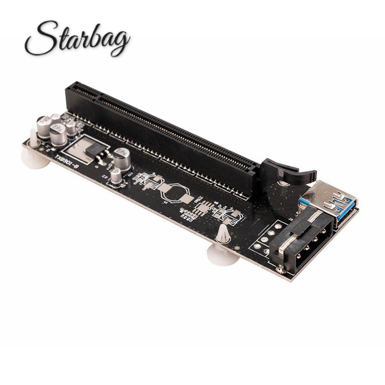 Dây Cáp Card Đồ Họa Mở Rộng 4pin Pcie 1x Sang 16x | BigBuy360 - bigbuy360.vn