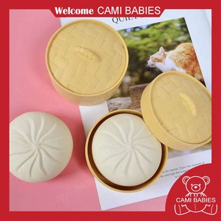 Đồ chơi giảm stress mô hình bánh bao, bánh nướng mềm dẻo đặc biệt có mùi thơm như mùi bánh thật