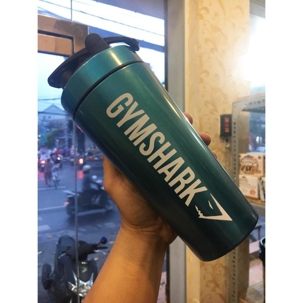 Bình Lắc Sữa Shaker Inox cốc Gymshark inox thể thao 900ml cực cool