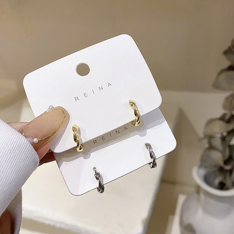 Bông tai thời trang Hàn Quốc phong cách mới năm 2021 F313