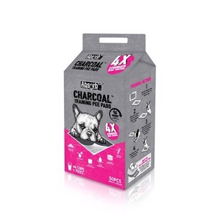 Tấm lót than hoạt tính khử mùi 96 giờ AbsorbPlus Hồng 50M
