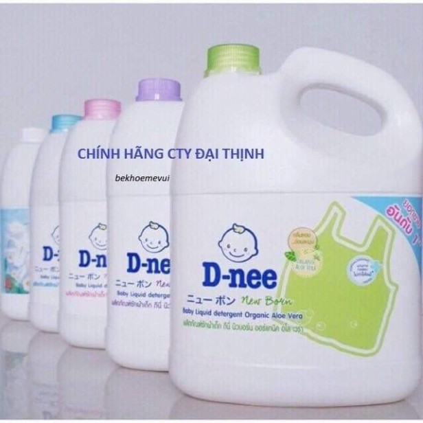 [ HÀ NỘI ] Nước giặt Dnee 3000ml chính hãng thái lan mẫu mới nắp NEO Hàng Công ty