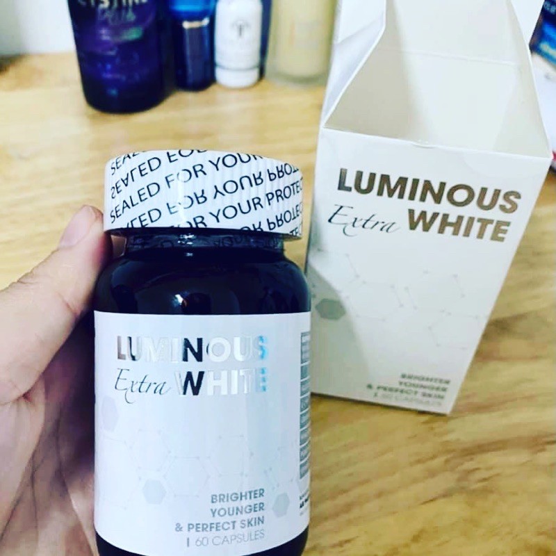 [ CHÍNH HÃNG] Viên Uống Luminous Extra White 60 Viên Giúp Trắng Da Giảm Nám Mờ Đốm Nâu | BigBuy360 - bigbuy360.vn