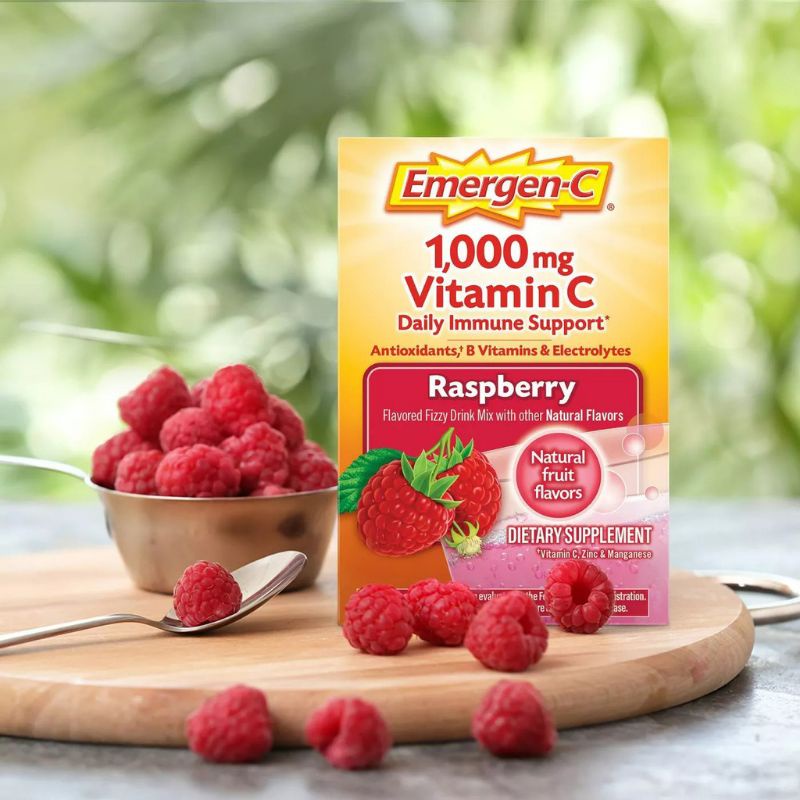 Bột sủi VITAMIN C tăng cường sữc đề kháng Emergen-C Immune 1000mg