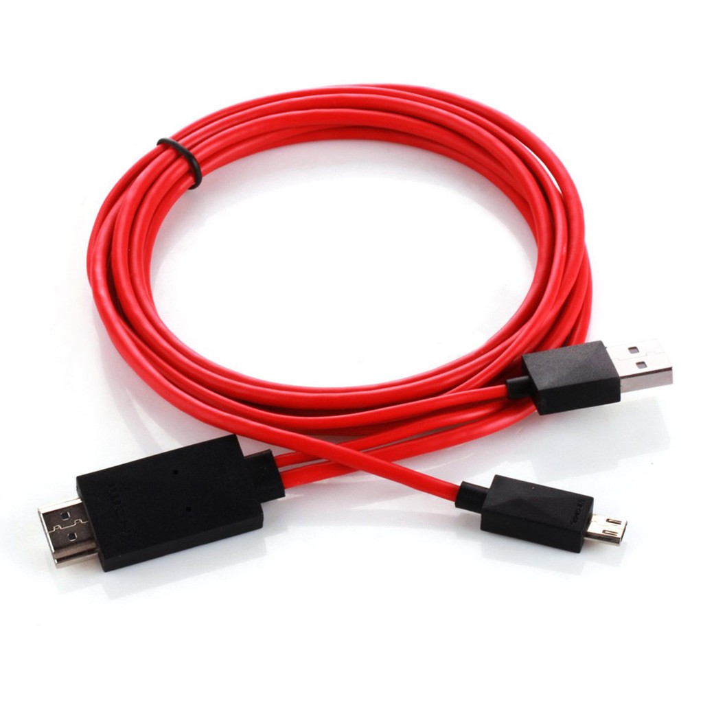 Cáp Chuyển Đổi Mhl Sang Hdmi Micro Usb Cho Samsung Galaxy Lg Nokia Htc Huawei Xiaomi Oppo Vivo