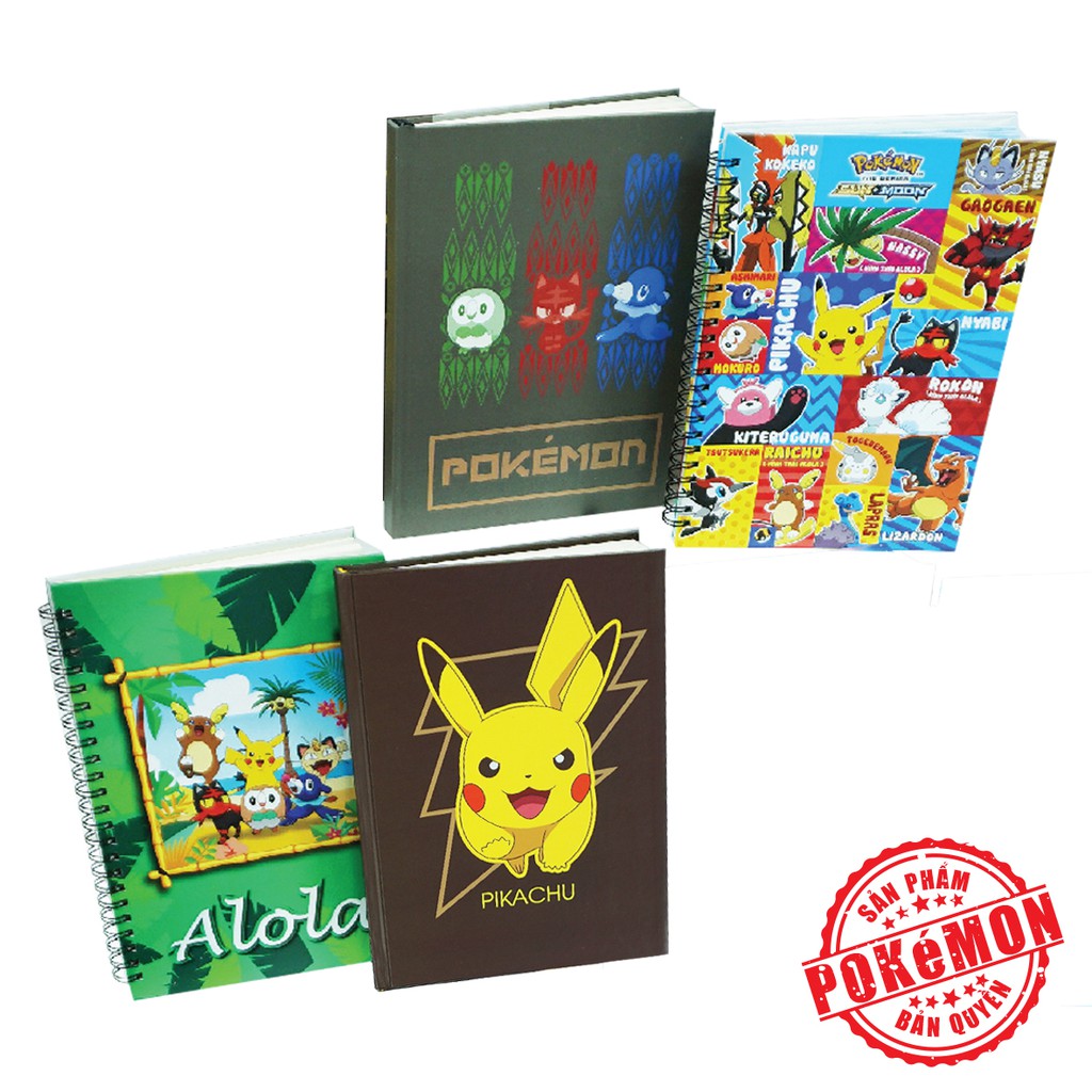 Sổ tay POKEMON size lớn