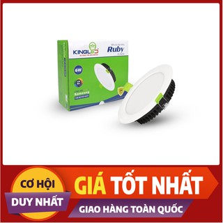 Đèn led âm trần đổi màu kingled dl-ss-dm công suất 6w - 8w -12w - bảo hành 2 năm💖