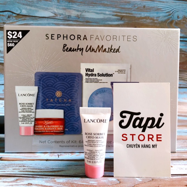 Mặt nạ Lancome Rose Sorbet Cryo-Mask