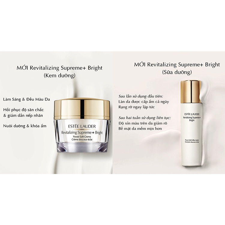 Kem Dưỡng Ẩm Làm Trắng Estee Lauder Revitalizing Supreme+ Bright Power Soft Crème