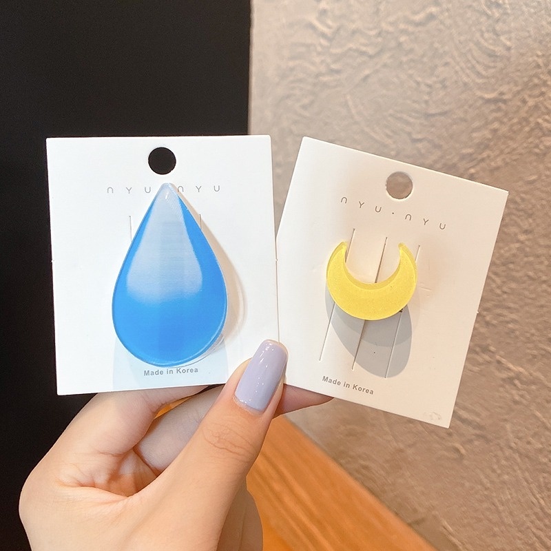 Kẹp Tóc Dáng Thả Thời Trang Phong Cách Hàn Quốc Cho Nữ