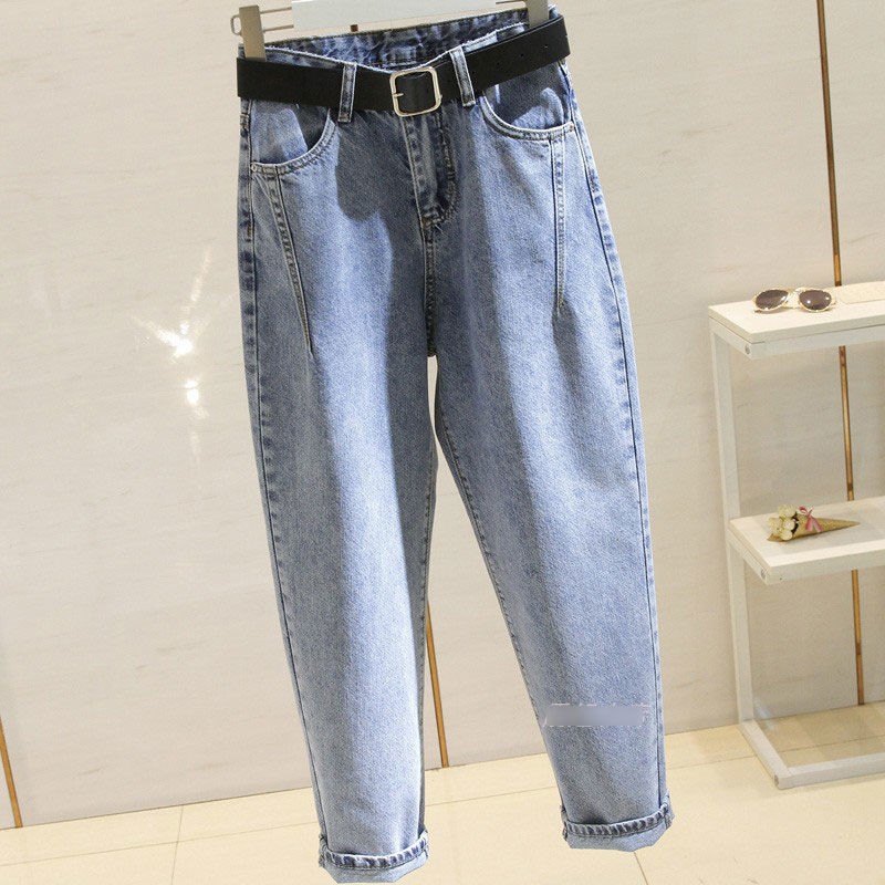 Quần Jeans Lưng Cao Thời Trang Cho Nữ 200kg | BigBuy360 - bigbuy360.vn