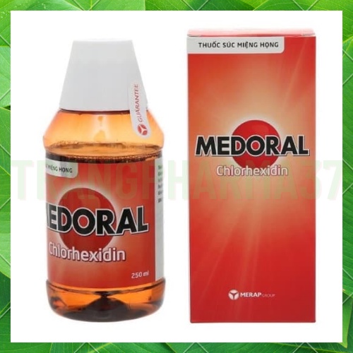 [CHÍNH HÃNG] NƯỚC SÚC MIỆNG HỌNG MEDORAL