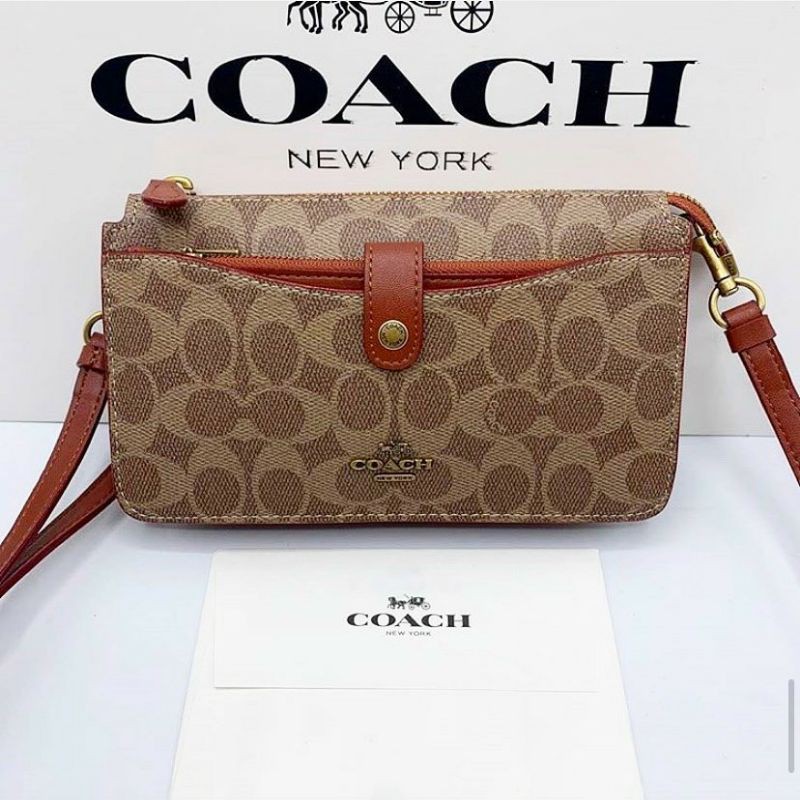 TÚI XÁCH CLUTCH COACH MINI KÈM VÍ 💗 code: coach 31864