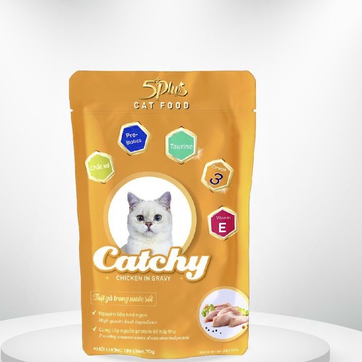 Pate Catchy Cho Mèo Thơm Ngon