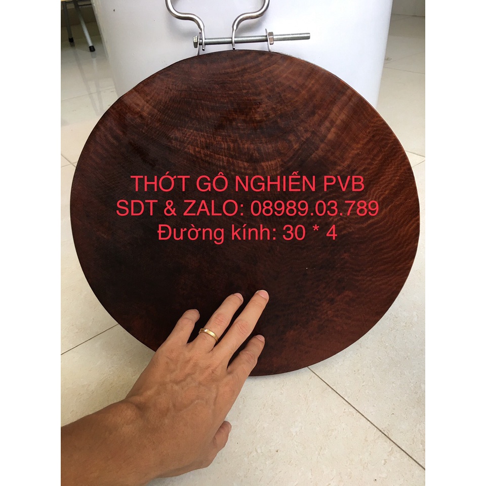 THỚT GỖ NGHIẾN PVB NÚI ĐÁ THANH HÓA CHẤT LƯỢNG CAO ĐƯỜNG KÍNH 30CM DÀY 4CM