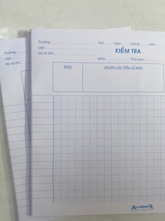 Hộp giấy kiểm tra 20tờ