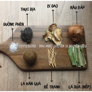 SET SÂM BÍ ĐAO 7 VỊ (Nấu 4 - 5L)